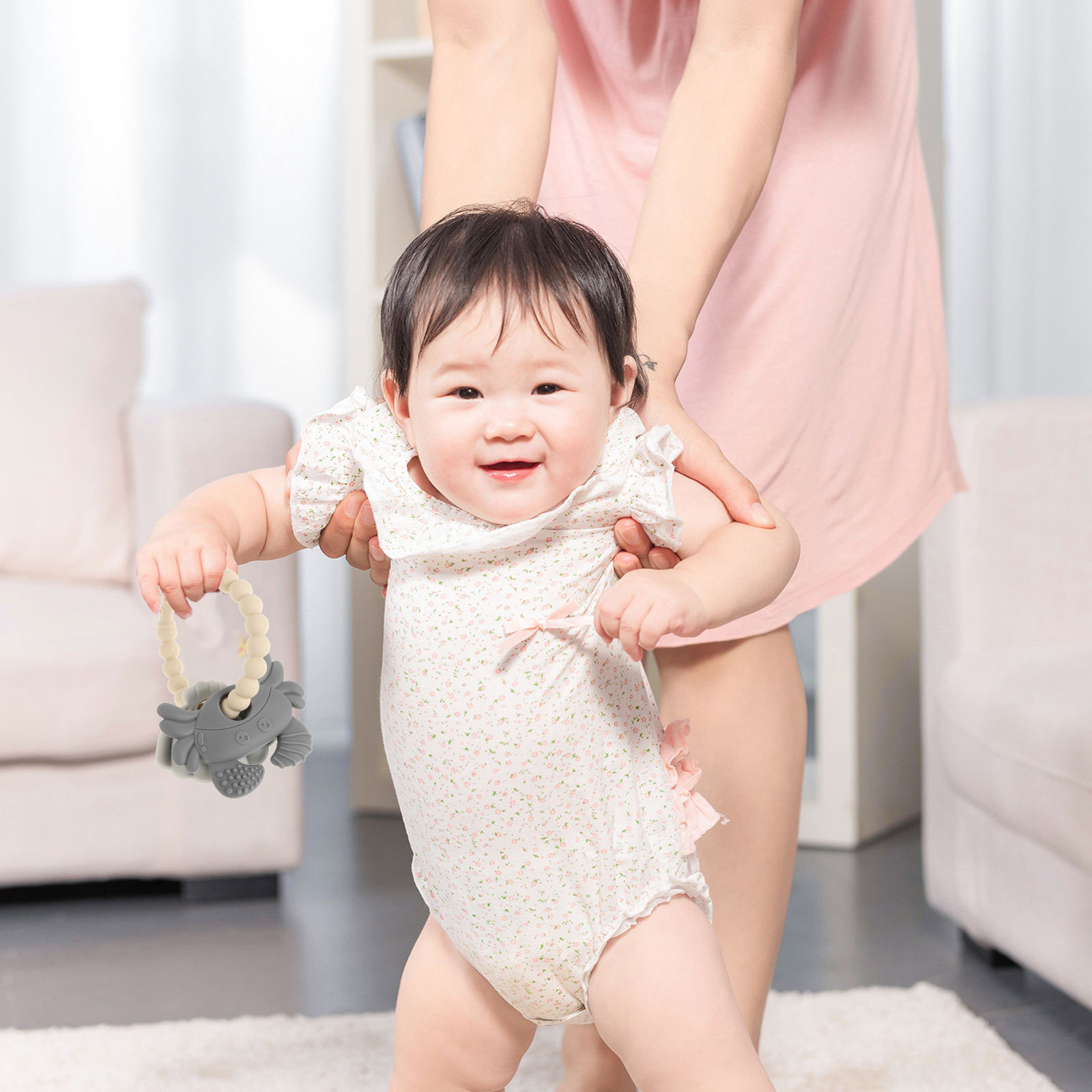 Anneau de dentition en silicon - Baby Products Essentials avis et prix